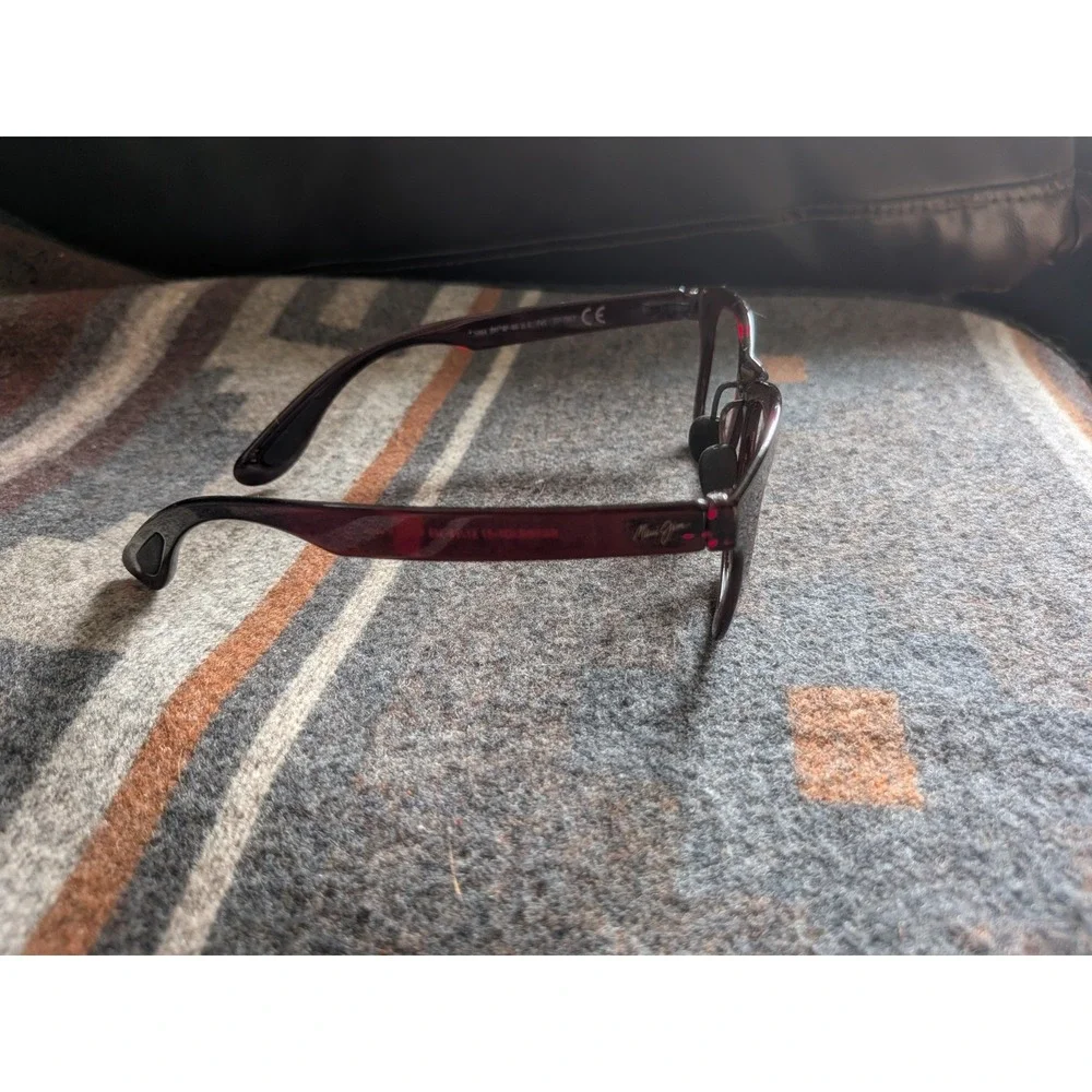 Maui Jim Japan HANA BAY MJ434-07 51-20-146 Burgundy Sunglasses Frame